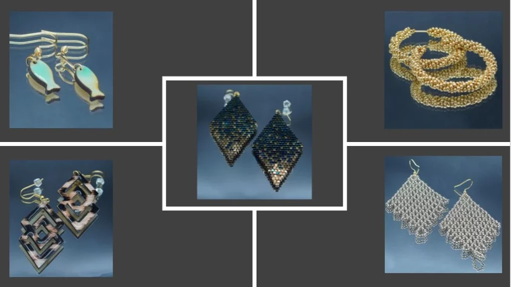 Photo des boucles pour article du 240325