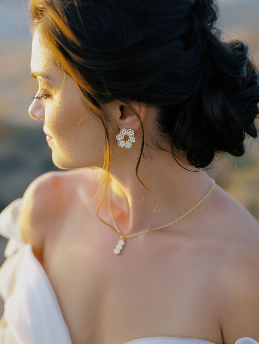 Collier 3 Fleurs – L'Alliance Romantique – Image 3